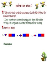 Từ phổ, đường sức từ