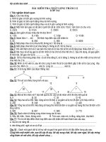 Gián án Bµi khao sat thang 12 lop 3