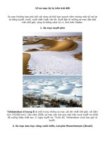 10 SA MẠC KÌ LẠ TRÊN TG