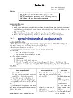 Tài liệu Giáo án HKII hay