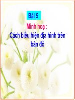 Gián án Minh hoa Bai 5 - Cach bieu hien dia hinh tren ban do