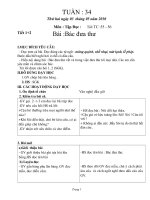 Bài soạn tuan 34+35