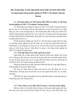 Một số giải pháp và kiến nghị nhằm hoàn thiện mô hình chấm điểm tín dụng khách hàng doanh nghiệp tại NHCT Chi nhánh Chương Dương