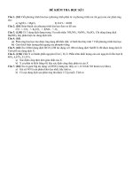 Gián án ĐỀ ĐỀ XUẤT HÓA 11.HK1.10-11