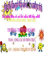 Bài giảng SỐ TRÒN CHỤC