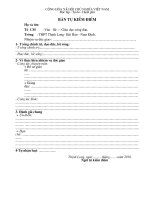 Tài liệu Ban Kiểm Điểm Cá Nhân