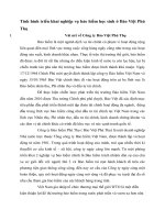 Tình hình triển khai nghiệp vụ bảo hiểm học sinh ở Bảo Việt Phú Thọ