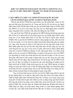 khu vực kinh tế Ngoài quốc doanh và Nội dung của quản lý thu thuế đối với khu vực kinh tế Ngoài quốc doanh