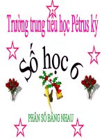 Bài giảng Chuong III-Bai 2- Phan so bang nhau