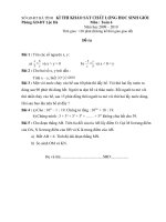 Gián án đề hsg lớp 6