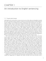 Anintroduction to English sentencing