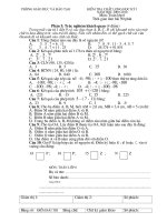 De kiem tra chat luong ky I nam 2010-2011