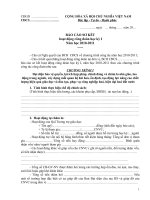 Tài liệu Mẫu báo cáo hoạt động công đoàn