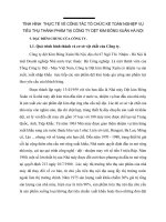 TÌNH HÌNH  THỰC TẾ VỀ CÔNG TÁC TỔ CHỨC KẾ TOÁN NGHIỆP VỤ TIÊU THỤ THÀNH PHẨM TẠI CÔNG TY DỆT KIM ĐÔNG XUÂN HÀ NỘI