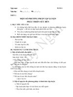 Tài liệu Giáo án TD 9 cực hay