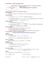 ĐỀ THI THỬ HKI KHỐI 10 SỐ 3