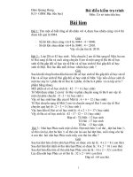 Bai tap toan hay hay lam
