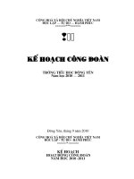 ke hoach cong doan nam hoc 10-11