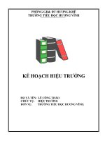 Gián án ke hoach chao co