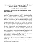 Giới thiệu khái quát và thực trạng hoạt động thu xếp và huy động vốn tại công ty tài chính dầu khí