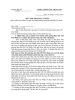 Bản thu hoạch Tư Tưởng HCM năm 2010