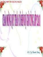 Bài 16. Cấu trúc di truyền của quần thể