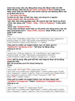 cách chèn nhạc vào bài viết