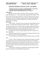 KE HOACH HUONG UNG CAC CUOC VAN DONG