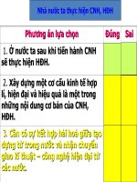 Bài giảng bai 7- Thuc hien nen kinh te nhieu thanh phan