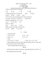 Gián án THI CUOI KI i MON TOAN LOP 5 2010.2011 VUBAN NAM DINH