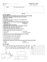 Đê KT CN 8 1 tiÕt