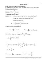Bài giảng On thi ve tich phan