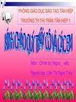 Buon Chu Lenh don co giao