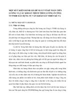 MỘT SỐ Ý KIẾN ĐÁNH GIÁ ĐỀ XUẤT VỀ KẾ TOÁN TIỀN LƯƠNG VÀ CÁC KHOẢN TRÍCH THEO LƯƠNG Ở CÔNG TYTNHH XÂY DỰNG TƯ VẤN KHẢO SÁT THIẾT KẾ VÀ