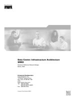 Data Center: Infrastructure Architecture SRND