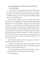 QÚA TRÌNH HÌNH THÀNH VÀ PHÁT TRIỂN CỦA CÔNG TY SÔNG ĐÀ 12