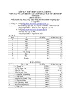 Bài soạn KẾT QUẢ VIỆC 