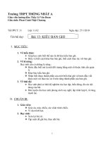 Tài liệu Bài 13 Bản ghi