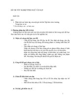 Bài soạn ĐỀ THI TỐT NGHIỆP PPDH NGỮ VĂN K29