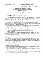 báo cáo kế hoach phòng chống HIV