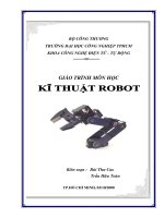Giáo trình môn học kỹ thuật robot -  Bùi Như Cao  - Trường đh công nghiệp