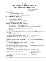 Bài soạn GA LOP 1 TUAN 11 (2 BUOI)