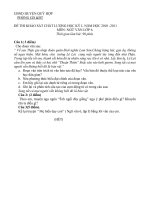 kiem tra hoc kì I môn ngư văn 6