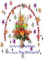 Tiết 33: Giải hệ phương trình bằng pp cộng đại số