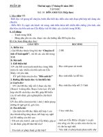 Gián án Giao an T20-L4-CKTKN+BVMT