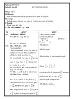 Bài soạn Toan lop 4 Tuan 21-T22