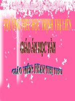 Bài soạn Học vần: ăng-âng