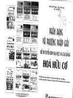 Phân Dạng Và Phương Pháp Giải Đề Thi Tuyển Sinh Đại Học Và Cao Đẳng Môn Hóa Hữu Cơ (Phạm Đức Bình, Lê Thị Tam, Hà Văn Độ)