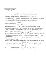 Tài liệu ĐỀ ÔN TẬP HÀNG TUẦN