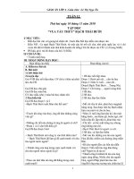 Bài soạn Giáo án lớp 4 - Tuần 12